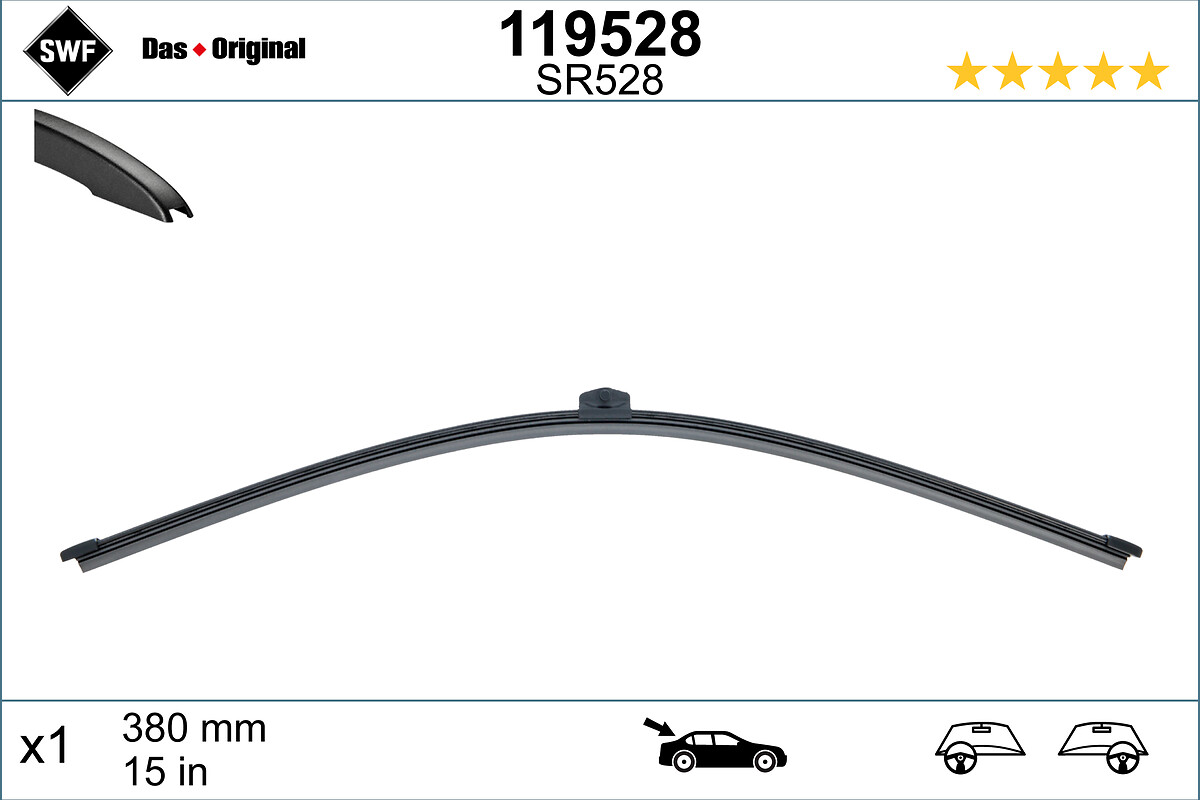 Wiper Blade - 119528 SWF